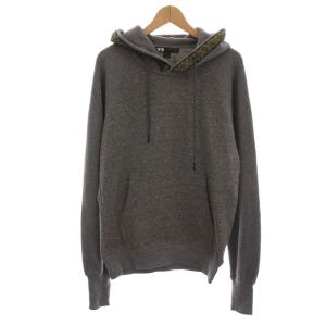 アディダス adidas ヨウジヤマモト プルオーバー パーカー 長袖 M グレー Z03566 /YM