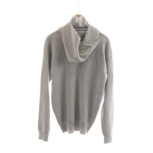 DIESEL BLACK GOLD プルオーバーパーカー 長袖 ウール グレー ハイネック /RR