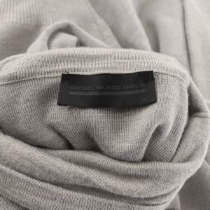 DIESEL BLACK GOLD プルオーバーパーカー 長袖 ウール グレー ハイネック /RR