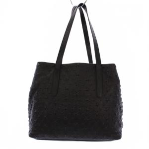 JIMMY CHOO ソフィア M トートバッグ エンボス加工 ブラック
