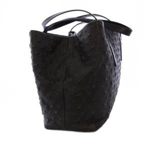 JIMMY CHOO ソフィア M トートバッグ エンボス加工 ブラック