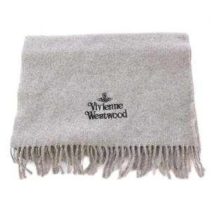 Vivienne Westwood マフラー ウール グレー