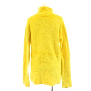 Yohji Yamamoto ニット セーター 長袖 タートルネック 黄 イエロー /AN6