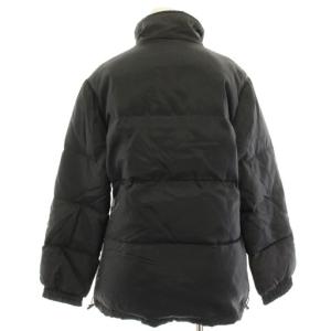 & DOLCE&GABBANA ダウンジャケット ジップアップ ナイロン 42 黒 ブラック /HN