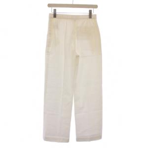 Theory 23SS ECO CRUNCH WASH WIDE PULL ON スラックスパンツ イージー ウエストゴム