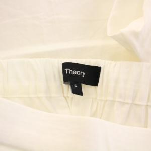 Theory 23SS ECO CRUNCH WASH WIDE PULL ON スラックスパンツ イージー ウエストゴム