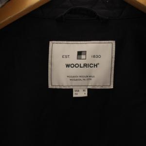 WOOLRICH ブロックチェック シャツジャケット ウール USA XS EU S 白 黒 192MWOOSH0014