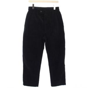 ワークパンツ コーデュロイ 黒 ブラック /TK