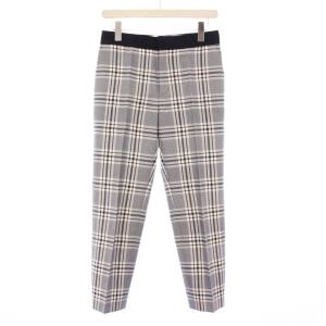 コットンタータンチェックパンツ テーパード 36 グレー 6514-236-0994 /KH