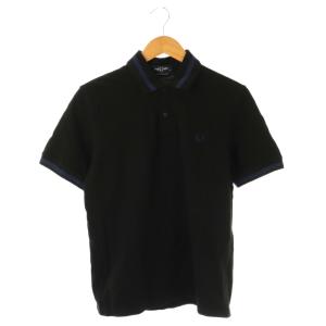 ポロシャツ 半袖 40 ブラック ネイビー /DO