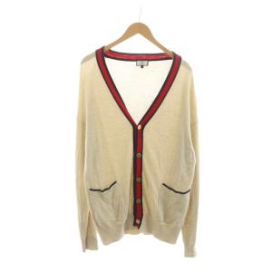 25SS YORK STREET ニットカーディガン 長袖 L ベージュ /RR