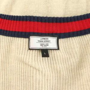 J.PRESS 25SS YORK STREET ニットカーディガン 長袖 L ベージュ /RR