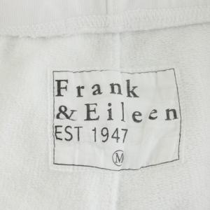Frank&Eileen フランクアンドアイリーン イージーパンツ スウェットパンツ コットン M 白 ホワイト /AN6
