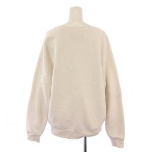 UGG スウェット マドリン ファジー トレーナー プルオーバー 長袖 ロゴ 裏起毛 M 白 1123718 /BM