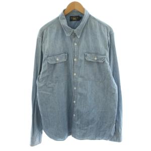 デニムシャツ XL ライトブルー 782725736001