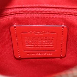 COACH ミニ シエラ ハンドバッグ ショルダーバッグ 2way レザー 赤 レッド F57555 /AN18