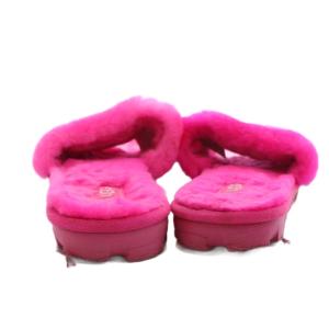 UGG australia コゼット COZETTE サンダル ボア ロゴ 23.0cm ピンク 1100892 /AN2