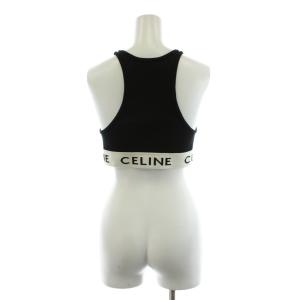 CELINE タンクトップ ブラック ホワイト
