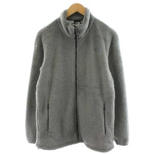 バーサ ロフト Versa Loft JKT フリースジャケット ロゴ 刺繍 L グレー NA45050