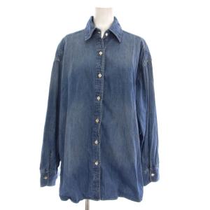 DEUXIEME CLASSE 別注 デニムシャツ F ブルー