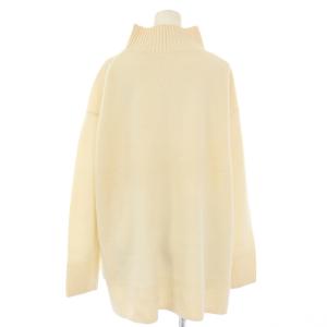 Diagram GRACE CONTINENTAL 22AW リラクシールーズニットトップ ウール ハイネック セーター 36 長袖 アイボリー 0322443153