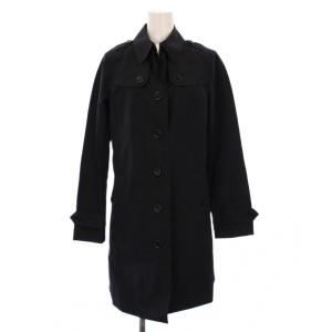 トレンチコート アウター ロング 36 黒 B1A15-528-28 /KH