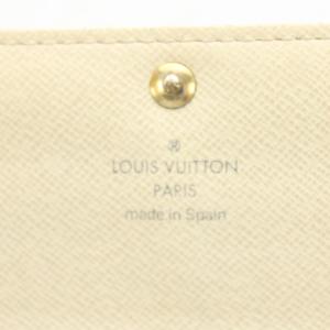 LOUIS VUITTON ポルトフォイユ サラ ダミエ アズール 長財布 二つ折り 小銭入れ 白 ホワイト N61735 /AN40