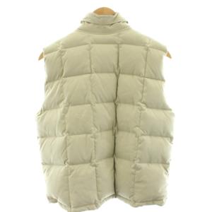 Loro Piana ダウンベスト キルティング ジップアップ 10 ベージュ