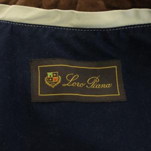 Loro Piana ダウンベスト キルティング ジップアップ 10 ベージュ