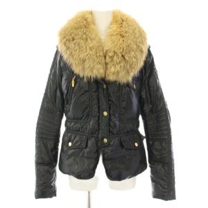 VEGAS ダウンジャケット 3 ブラック ベージュ 45341/97/68950