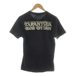HYSTERIC GLAMOUR ボブディラン Tシャツ カットソー 半袖 プリント S 黒 ブラック 4CT-5131 /KU