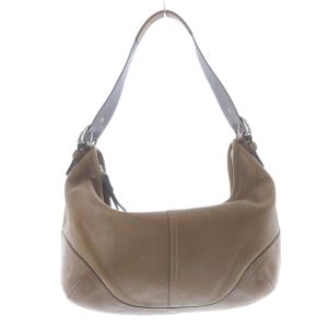 COACH ショルダーバッグ レザー 茶色 ブラウン /SR