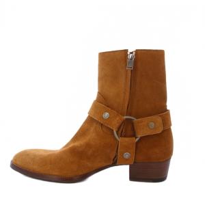 Suede Ring Boots スエード 39 ブラウン