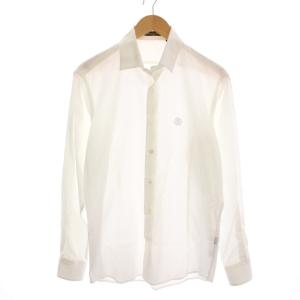 シャツ コットン 長袖 40 白 /YM