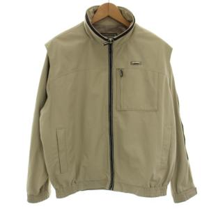 Grand Slam ジャケット ブルゾン ジャンパー ゴルフウェア ジップアップ L ベージュ /HN