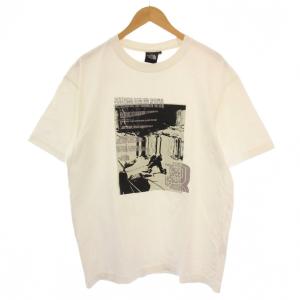 S/S Photo Tee Tシャツ カットソー 半袖 クルーネック プリント XL ホワイト NT32112