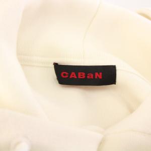 CABaN プルオーバーパーカー ニット 長袖 コットンカシミヤ M 白 59-02-94-02001 /KH