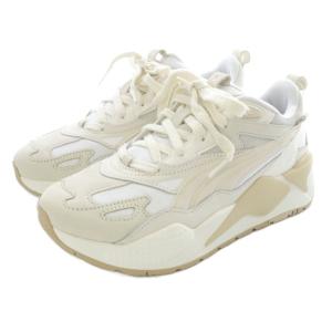 PUMA スニーカー 24cm 白 ベージュ /SR