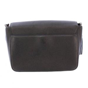 COACH シグネチャー ショルダーバッグ レザー ワンカラー ロゴ 黒 ブラック CJ843 /BB