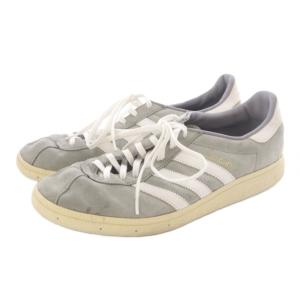 adidas ミュンヘン MUNCHEN スニーカー スエード 27.5cm グレー by1720 /SR