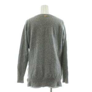 MUSE de Deuxieme Classe ニット 長袖 ウール グレー /KU