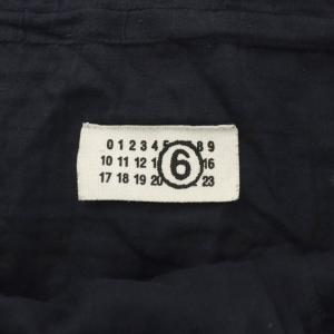Martin Margiela 6 スカート ひざ丈 40 紺 ネイビー /RR