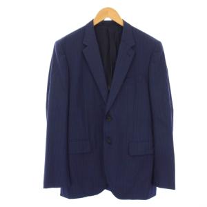 PAUL SMITH シングルスーツ テーラードジャケット パンツ スラックス ストライプ L 紺 /KH
