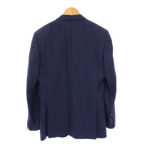 PAUL SMITH シングルスーツ テーラードジャケット パンツ スラックス ストライプ L 紺 /KH