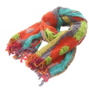 TRUNK HIROKO KOSHINO マフラー ストール マルチカラー /SR