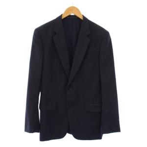 テーラードジャケット ブレザー アウター シングル 総裏地 ウール L グレー /BB