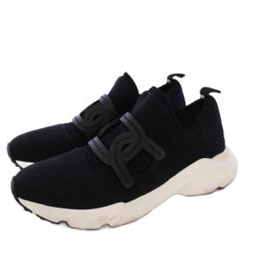 ケイトニットスニーカー インヒール 23cm ブラック