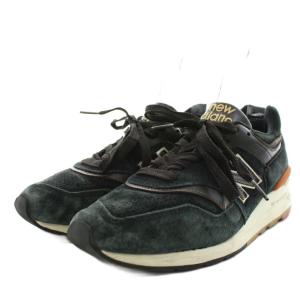 New Balance M997PR スニーカー 24.0cm ブラック ブラウン
