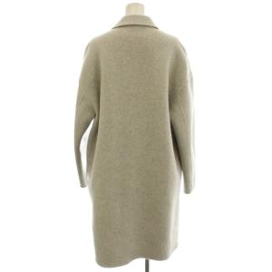 GALERIE VIE 22AW ウールカシミヤダブルフェイス チェスターコート F グレー 23-08-24-08301