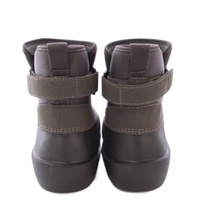 MoonStar 810s SNOWF スノッフブーツ スノーブーツ ショート 厚底 バイカラー 24cm 黒 ブラック